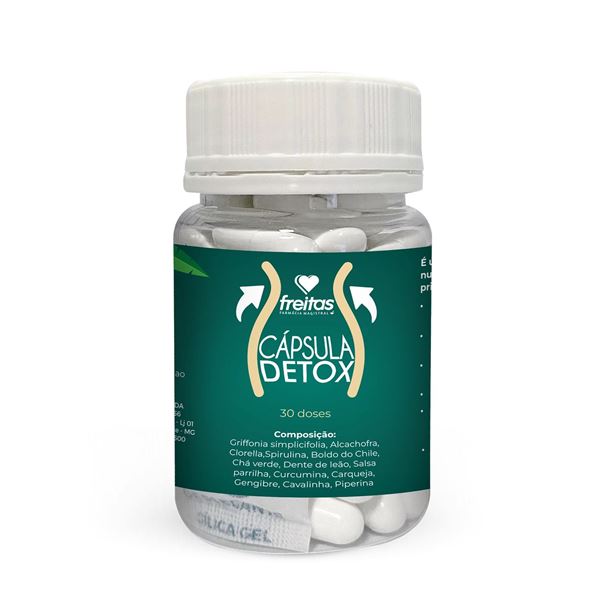 Cápsula Detox 30 Doses