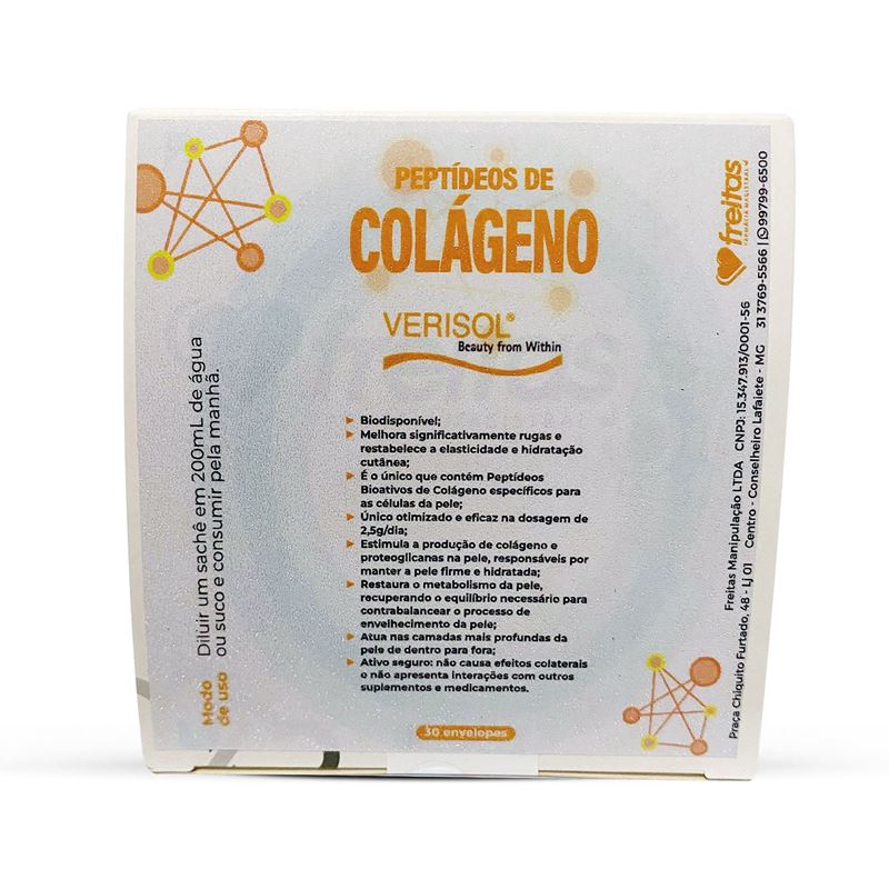 Peptídeos de Colágeno Verisol 30 Sachês