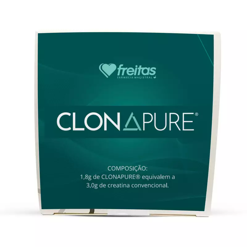 Clonapure 1,8g  30 sachês - Creatina de Efeito Imediato