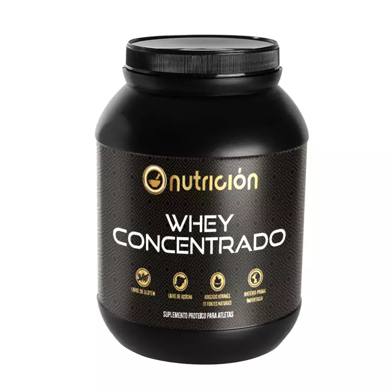 Whey Concentrado 400G - Sabor Morango