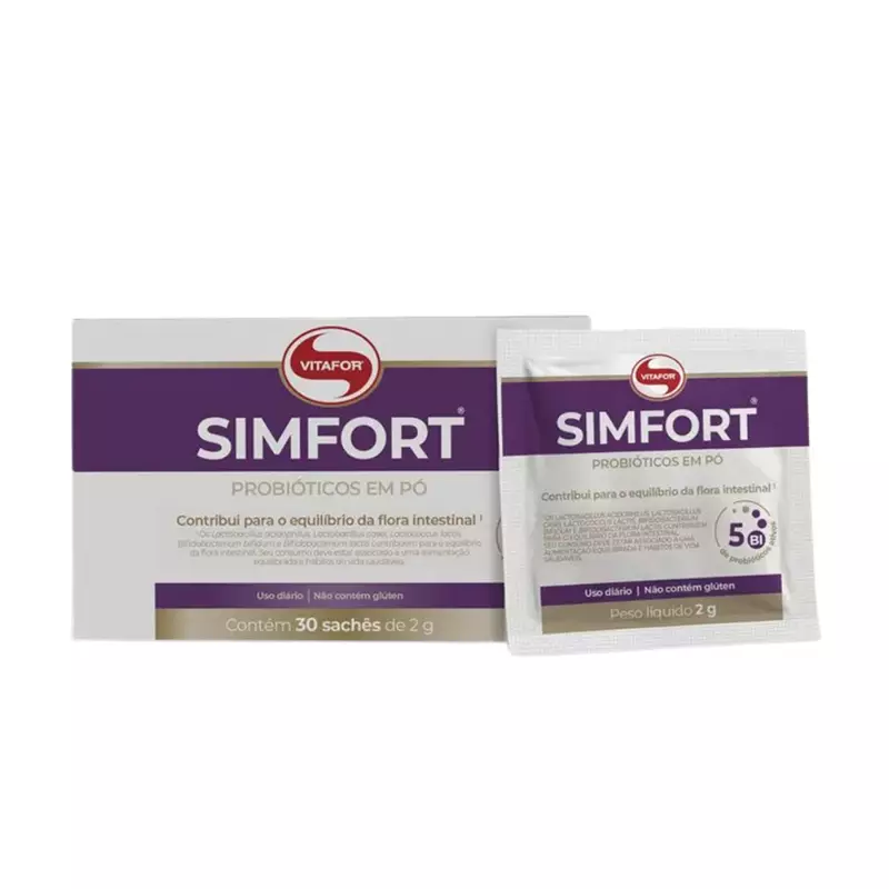 SIMFORT Probiótico - 30 sachês VITAFOR