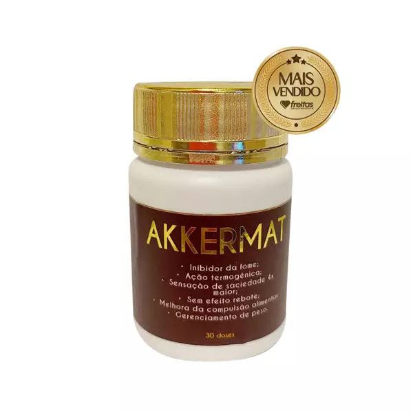Akkermat 150mg Inibidor de Apetite - 30 Doses