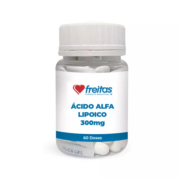 Ácido Alfa Lipóico 300mg - 60 doses
