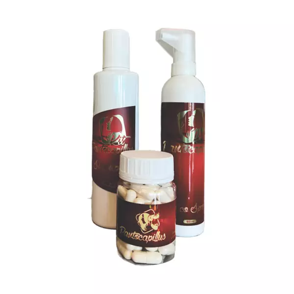 Kit PanttoCapilus Completo  Crescimento e Fortalecimento Capilar