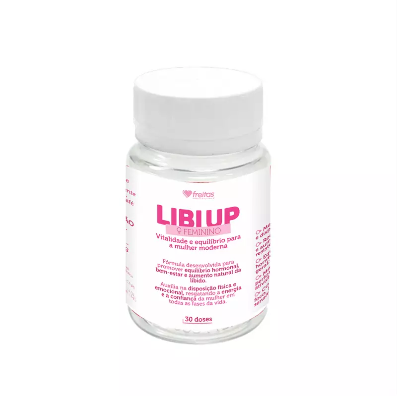 Libi Up Feminino 30 doses  Vitalidade e Equilíbrio para a Mulher Moderna