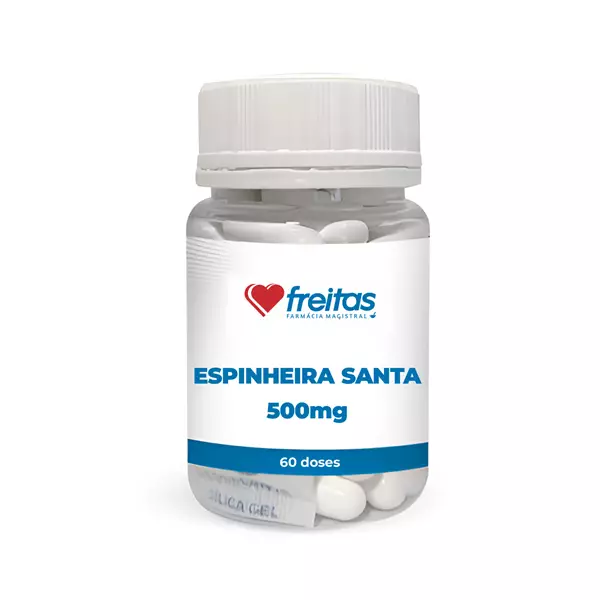 Espinheira-Santa 500mg 60 doses - Saúde Gástrica e Proteção do Estômago