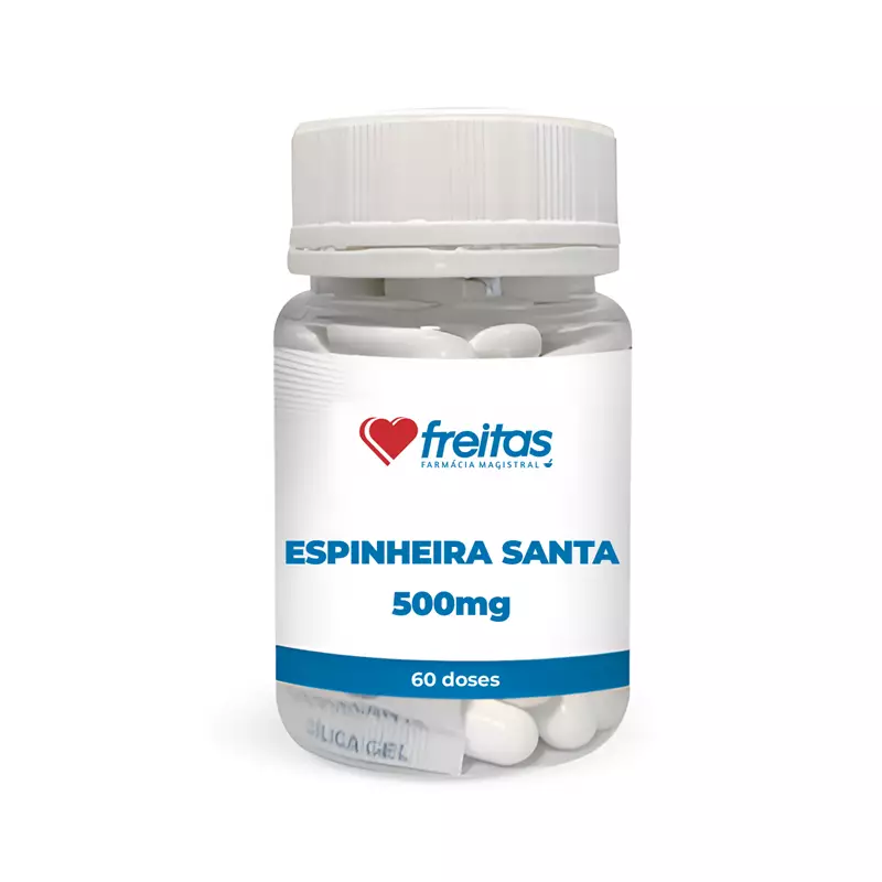 Espinheira-Santa 500mg 60 doses - Saúde Gástrica e Proteção do Estômago