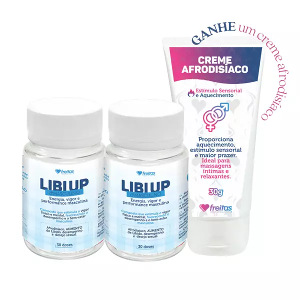 Kit Libi Up Masculino - Energia, Vigor e Brinde Afrodisíaco