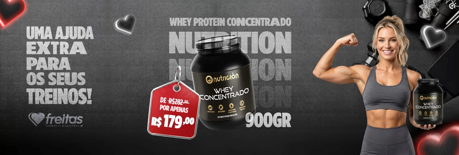 promoção whey protein