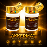 Kit com 2 Akkermat 150mg Inibidor de Apetite - 30 Doses